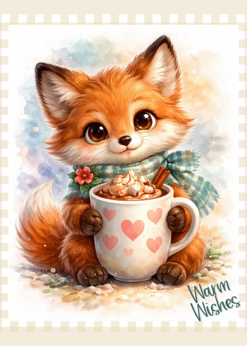 Warm Wishes - Fox